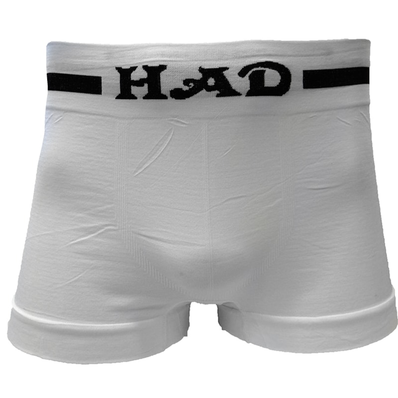 CUECA BOXER 90% POLIAMIDA 24173 - HAD - BRANCO - Linha Conforto