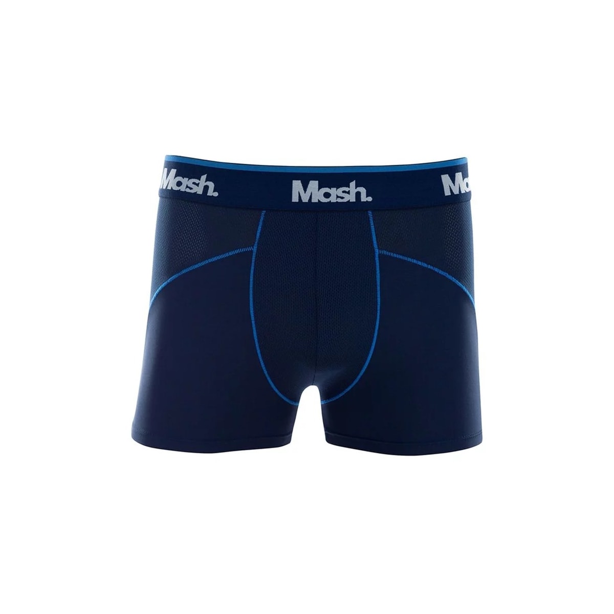 Cueca Boxer Masculina 95% Poliamida 140.11 Azul Marinho Cueca Boxer Masculina 95% Poliamida 140.11 Azul Marinho