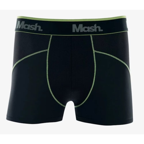 Cueca Boxer Masculina 95% Poliamida 140.11 Preto