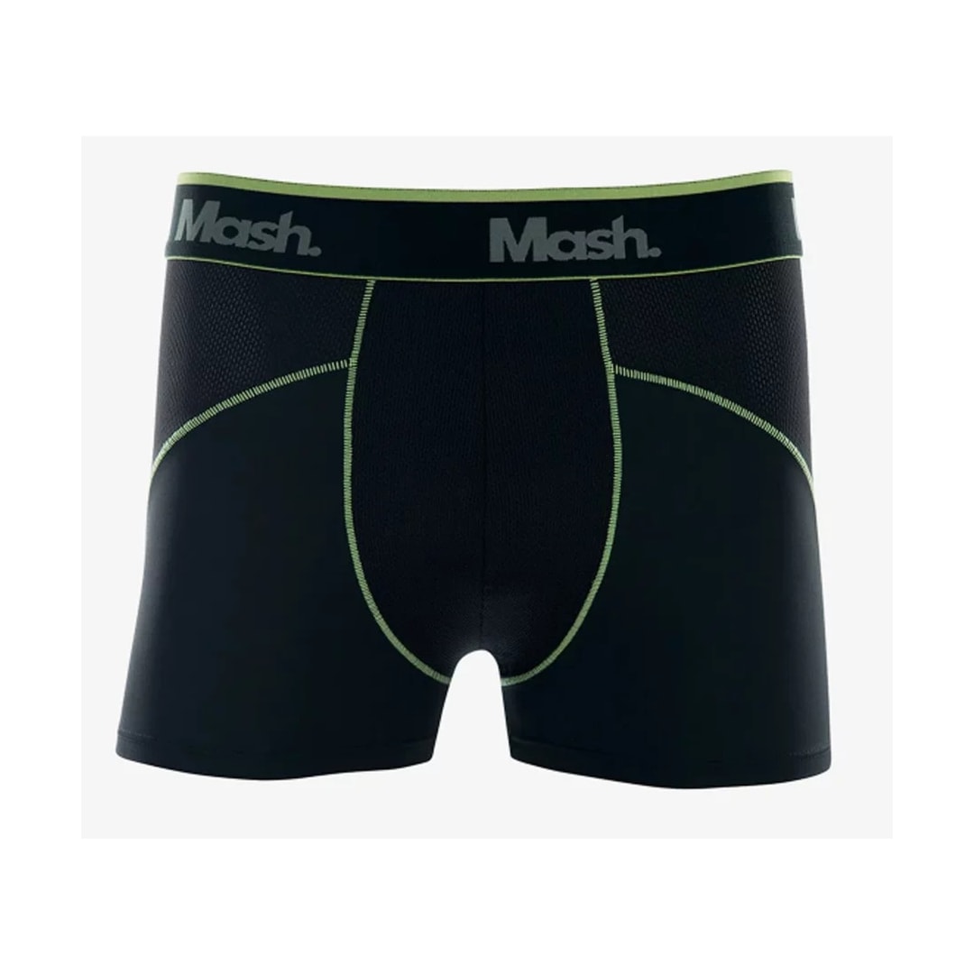 Cueca Boxer Masculina 95% Poliamida 140.11 Preto Cueca Boxer Masculina 95% Poliamida 140.11 Preto