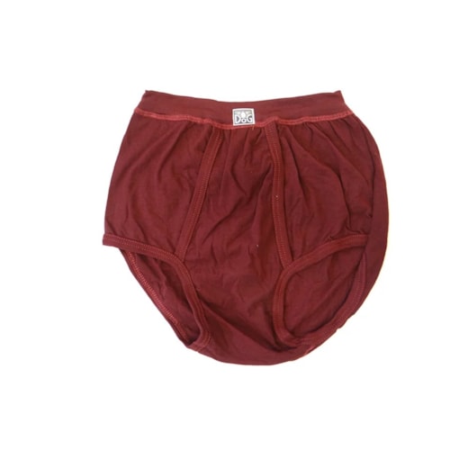 Cueca Dog 2 Aberturas 100% Poliamida Vinho