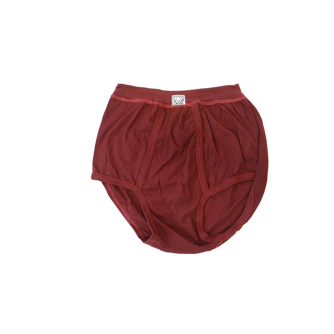 Cueca Dog 2 Aberturas 100% Poliamida Vinho