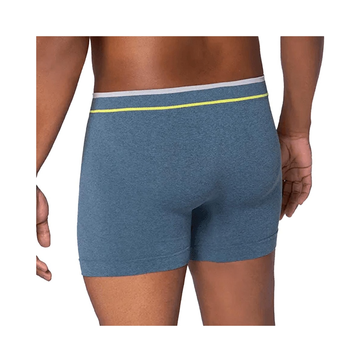 Cueca Lupo Boxer Plus Sem Costura Cós Largo 17800 Azul Cueca Lupo Boxer Plus Sem Costura Cós Largo 17800 Azul