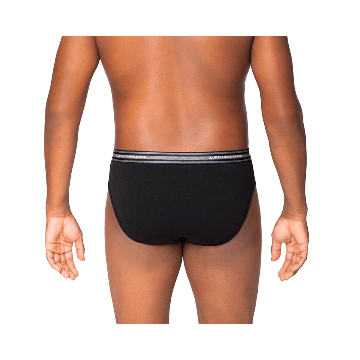 Cueca Lupo Slip Algodão 00554 Preto Cueca Lupo Slip Algodão 00554 Preto