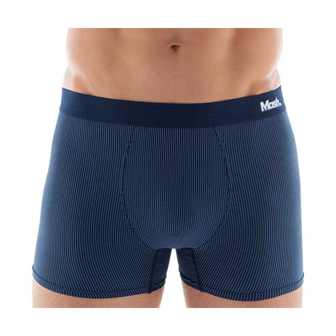 Cueca Mash Boxer 82% Poliamida 045.00-2 Azul Escuro Cueca Mash Boxer 82% Poliamida 045.00-2 Azul Escuro