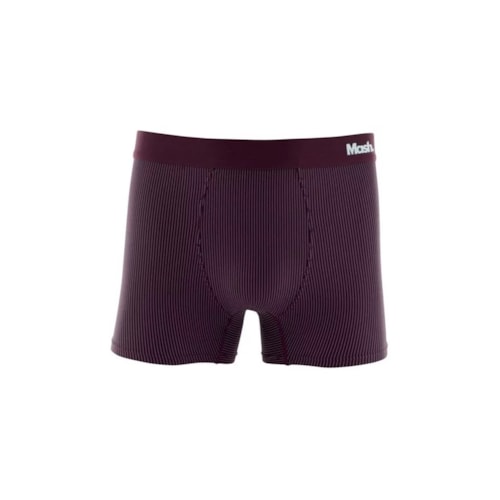 Cueca Mash Boxer 82% Poliamida 045.00 Beterraba