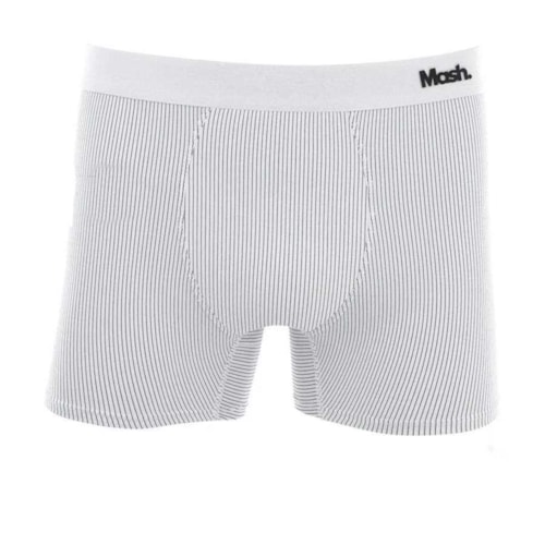 Cueca Mash Boxer 82% Poliamida 045.00 Branco