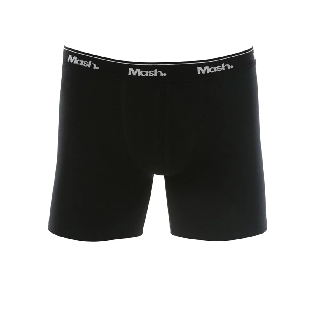 Cueca Mash Boxer 95% Algodao 071.40 Preto Cueca Mash Boxer 95% Algodao 071.40 Preto