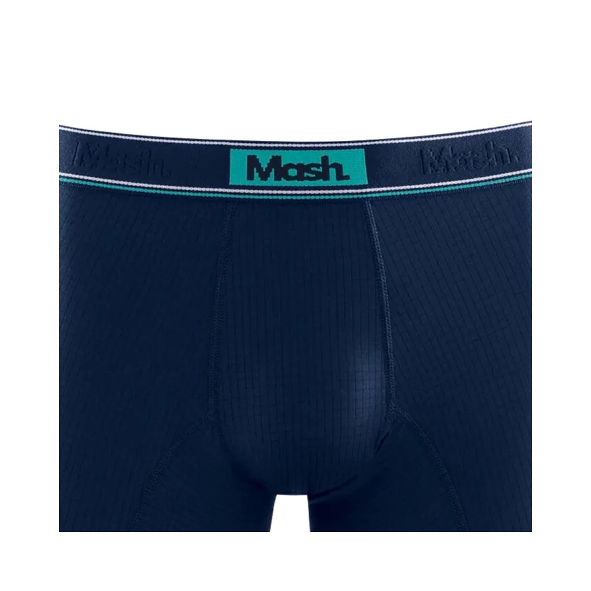 Cueca Mash Boxer 95% Poliamida 140.03 Azul Marinho