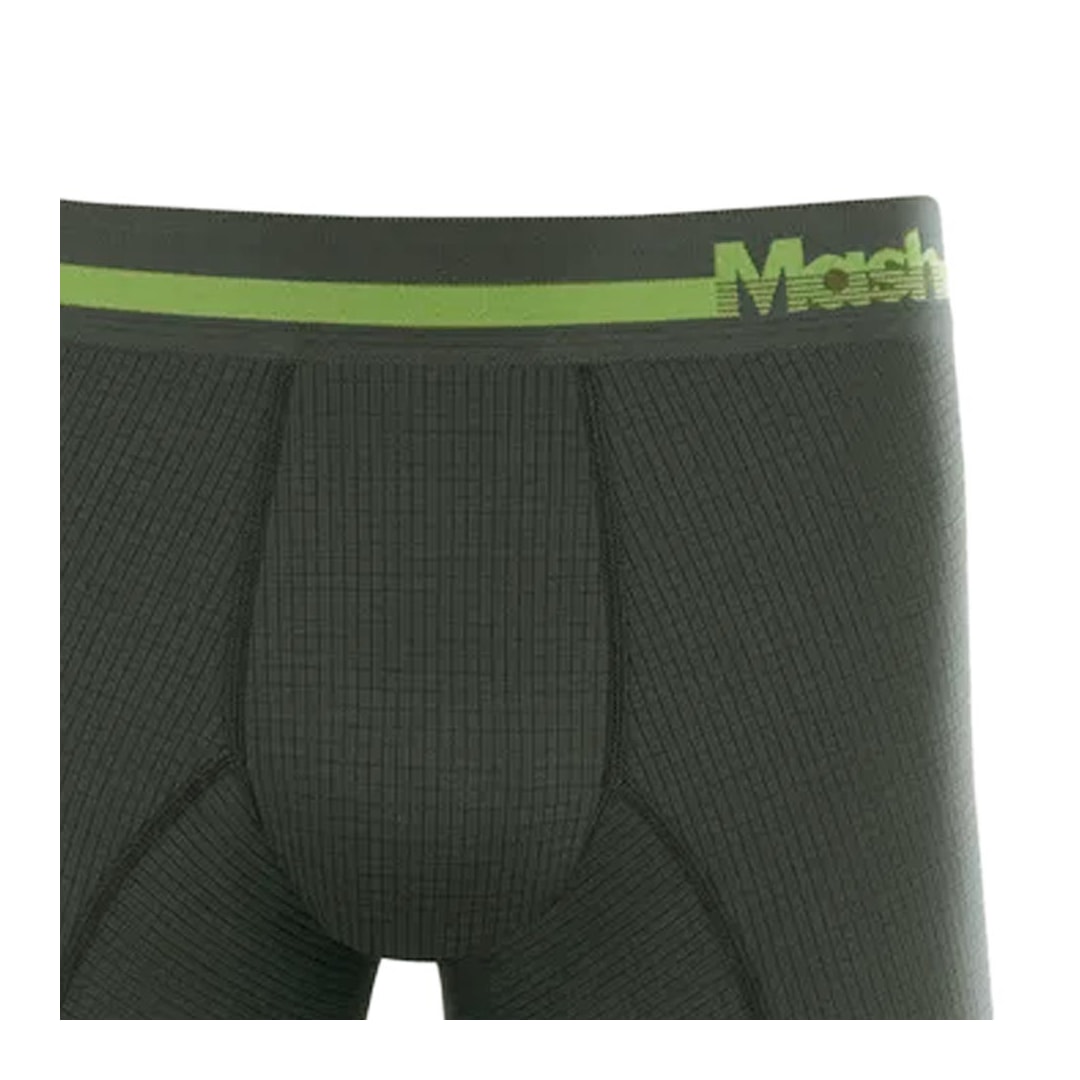 Cueca Mash Boxer 95% Poliamida 140.03 Cinza Medio