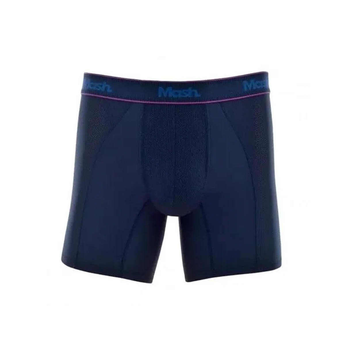 Cueca Mash Boxer Microfibra 140.09 Azul Escuro Cueca Mash Boxer Microfibra 140.09 Azul Escuro