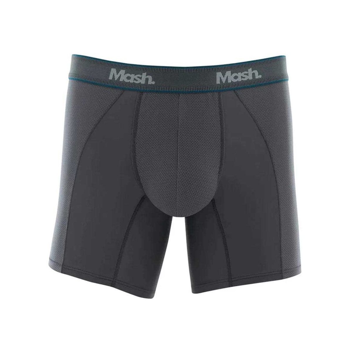 Cueca Mash Boxer Microfibra 140.09 Cinza Medio Cueca Mash Boxer Microfibra 140.09 Cinza Medio