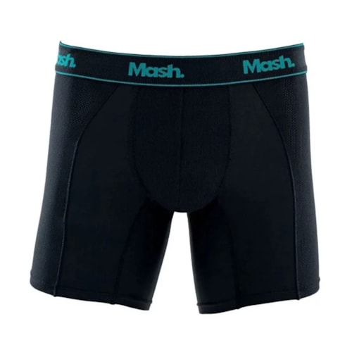 Cueca Mash Boxer Microfibra 140.09 Preto