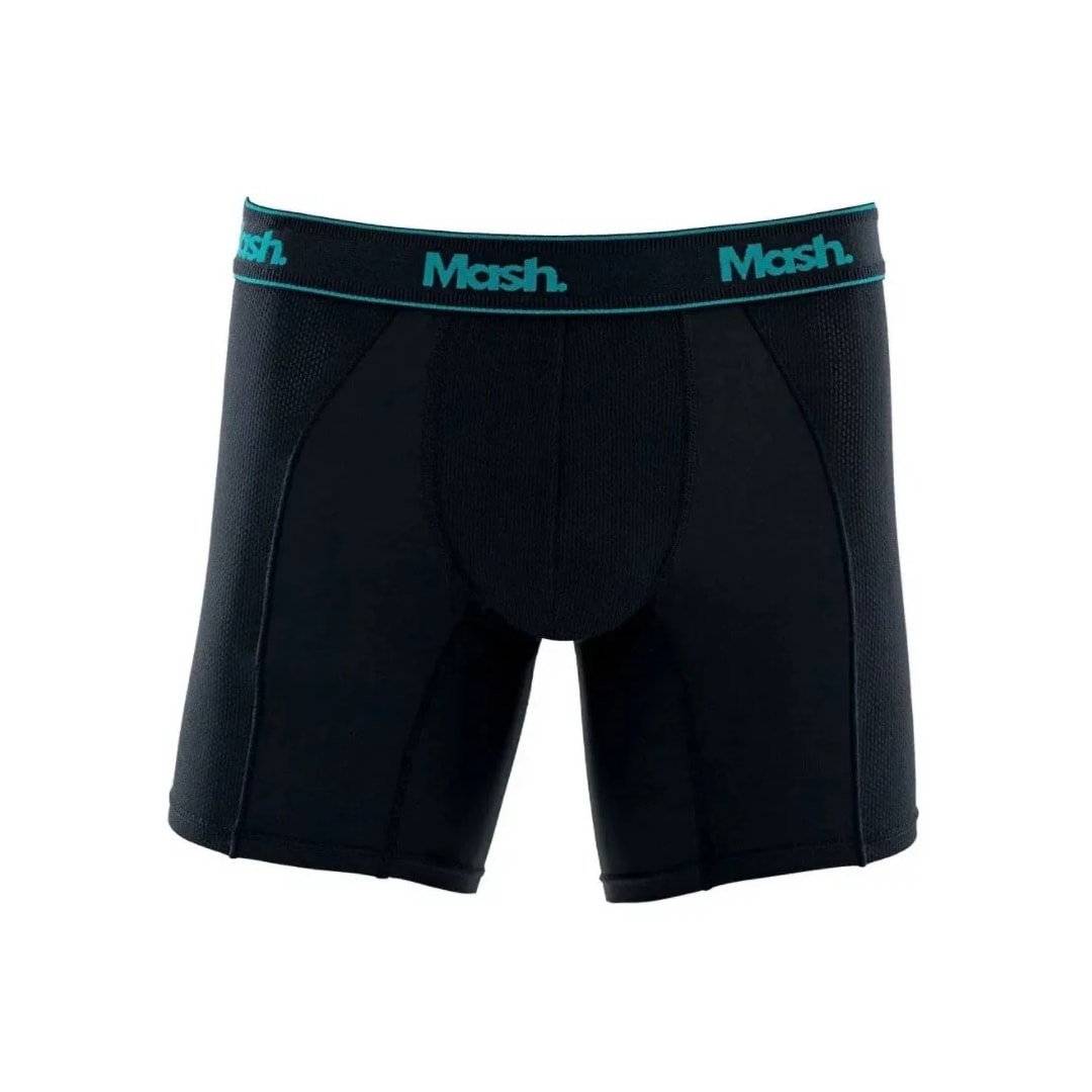 Cueca Mash Boxer Microfibra 140.09 Preto