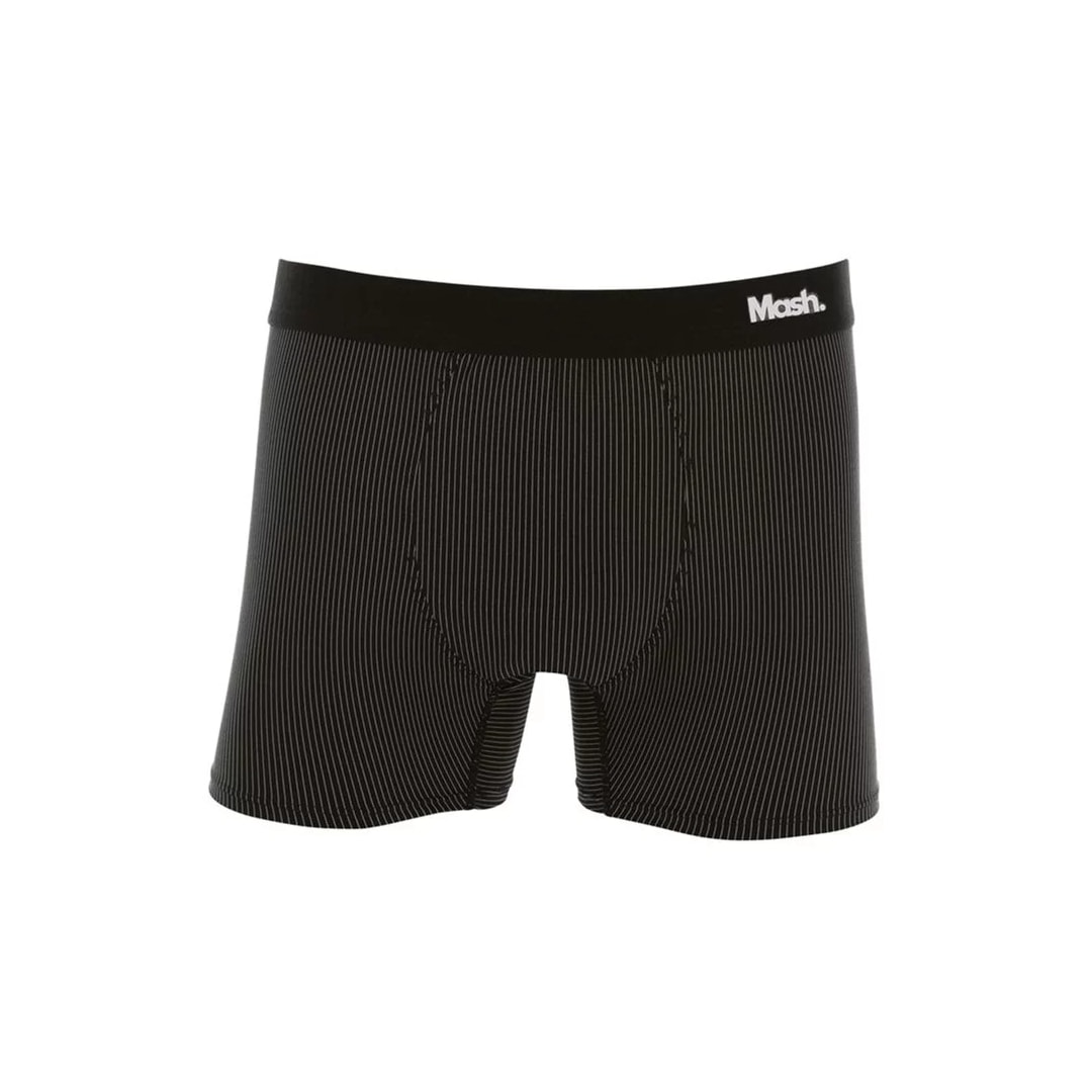 Cueca Mash Boxer Poliamida 150.11 Preto