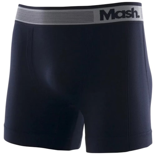 Cueca Mash Boxer Poliamida 710.01 Azul Marinho