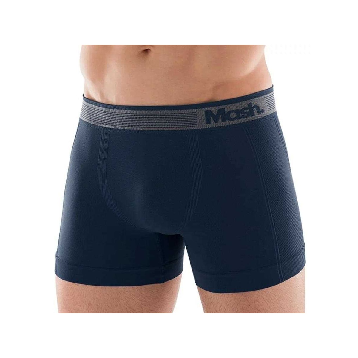 Cueca Mash Boxer Poliamida 710.01 Azul Marinho Cueca Mash Boxer Poliamida 710.01 Azul Marinho