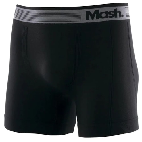 Cueca Mash Boxer Poliamida 710.01 Preto