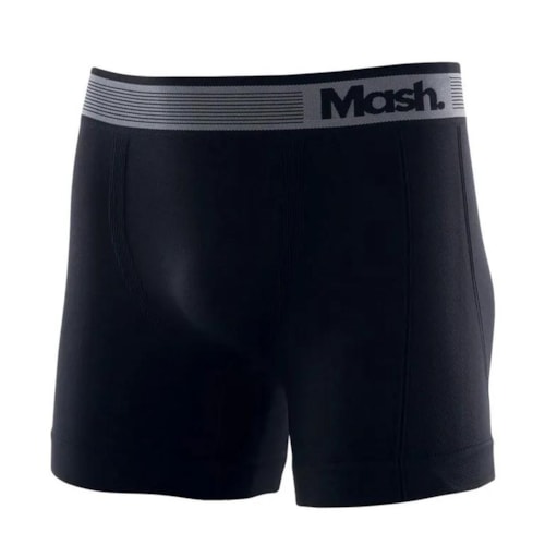Detalhe - Cueca Mash Boxer Poliamida 710.01 Preto
