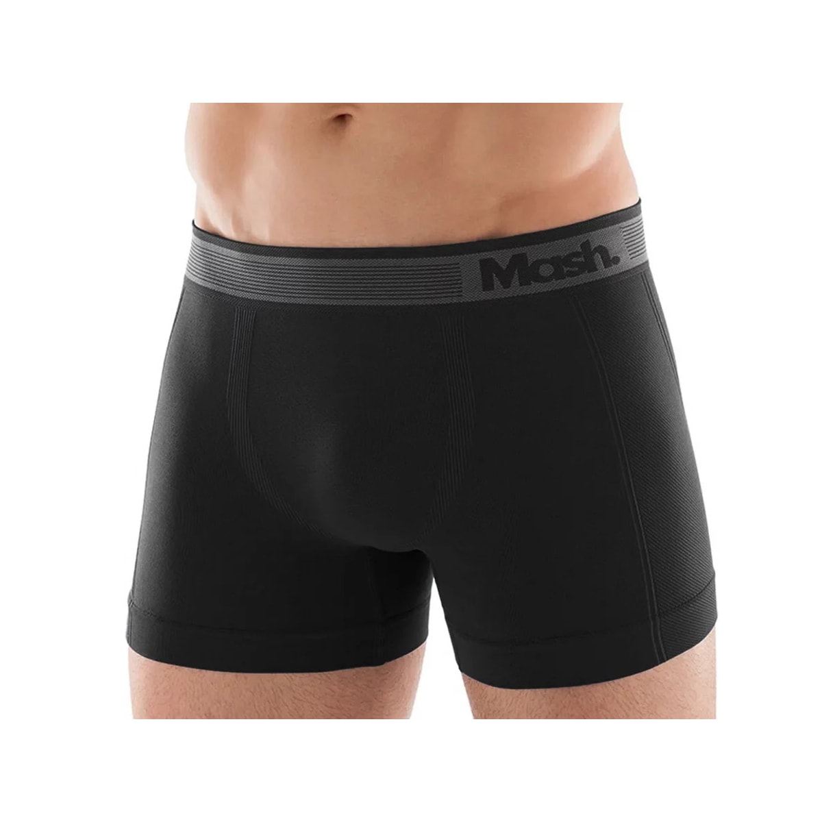 Cueca Mash Boxer Poliamida 710.01 Preto Cueca Mash Boxer Poliamida 710.01 Preto