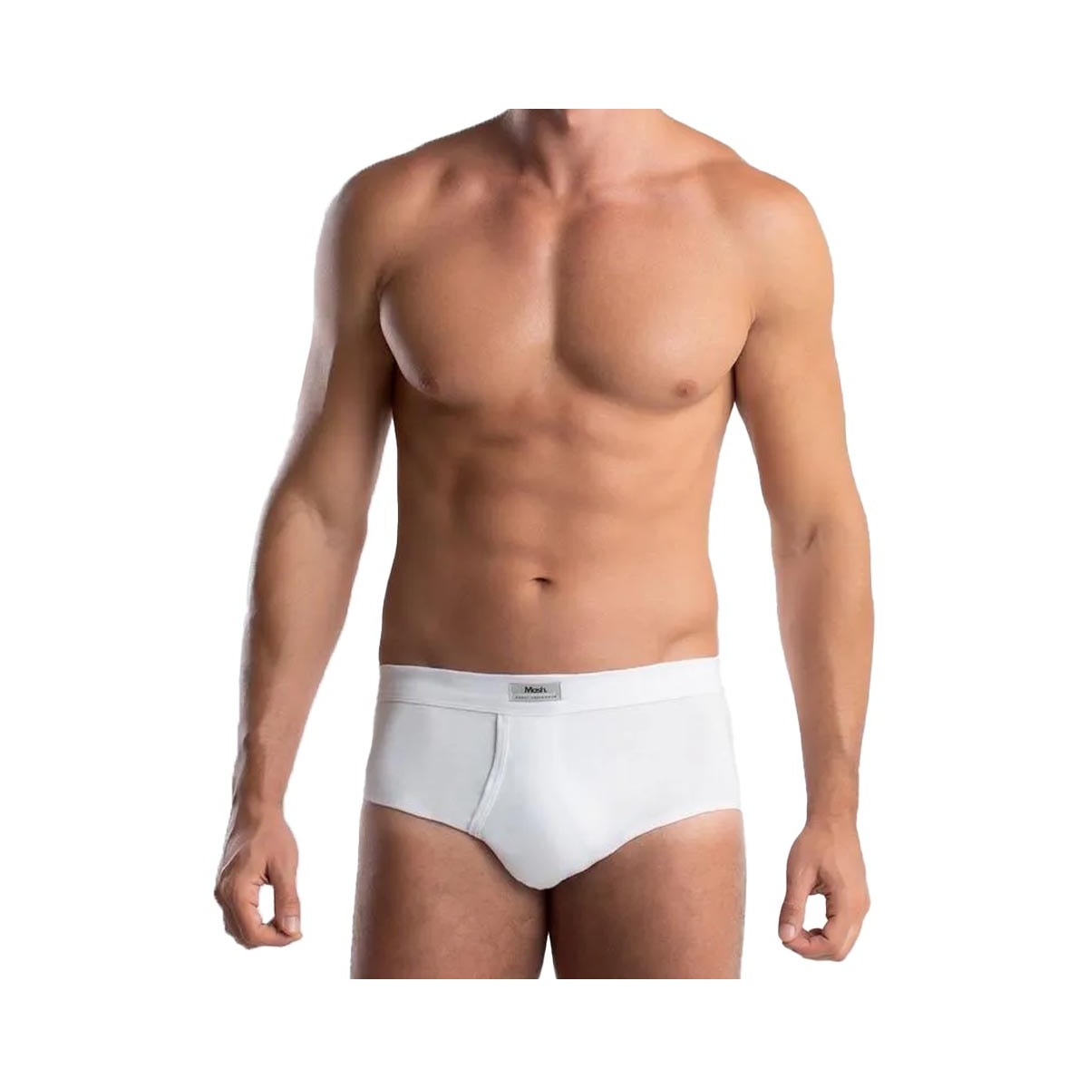 Cueca Mash Slip Algodao 072.51 Branco Cueca Mash Slip Algodao 072.51 Branco