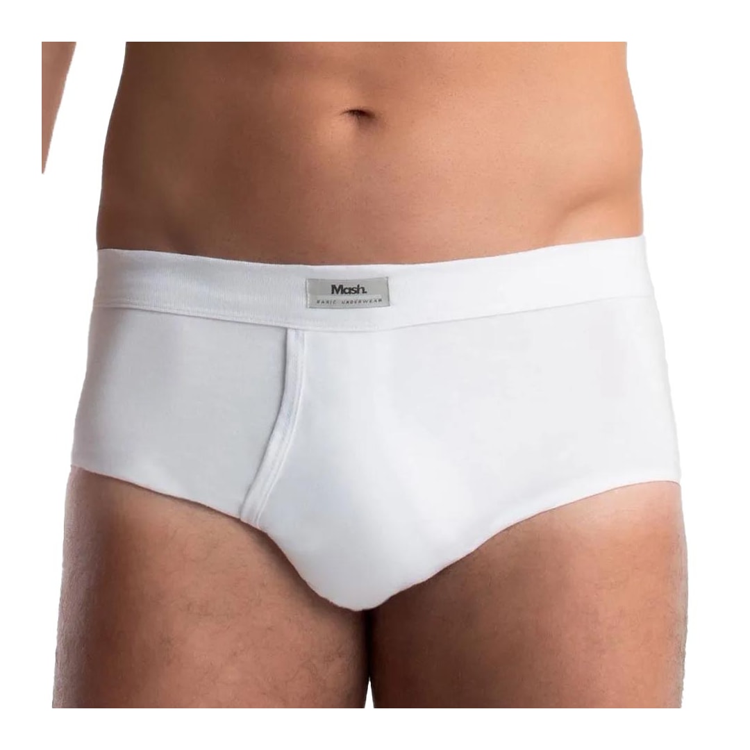 Cueca Mash Slip Algodao 072.51 Branco Cueca Mash Slip Algodao 072.51 Branco