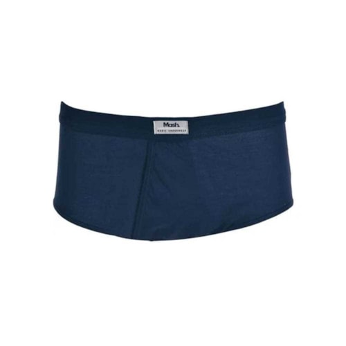 Cueca Mash Slip Algodao 072.51 Marinho