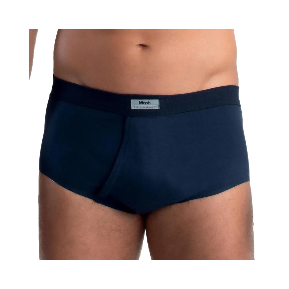 Cueca Mash Slip Algodao 072.51 Marinho Cueca Mash Slip Algodao 072.51 Marinho
