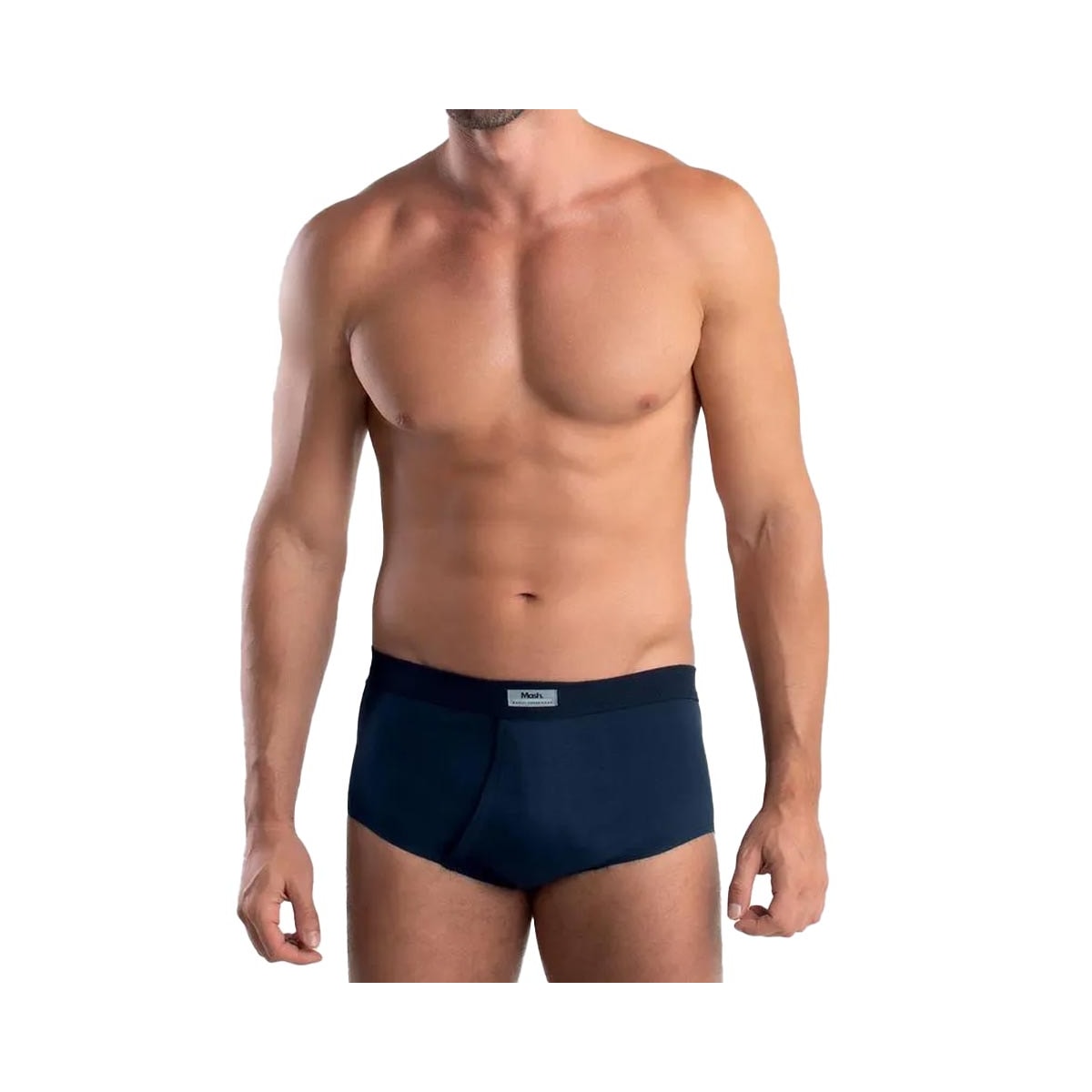 Cueca Mash Slip Algodao 072.51 Marinho Cueca Mash Slip Algodao 072.51 Marinho