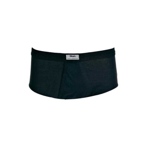 Cueca Mash Slip Algodao 072.51 Preto