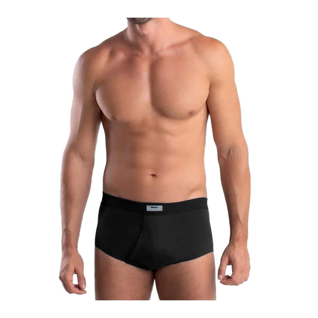 Cueca Mash Slip Algodao 072.51 Preto Cueca Mash Slip Algodao 072.51 Preto