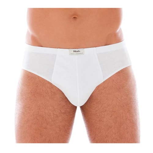 Cueca Mash Slip Algodao 074.58 Branco