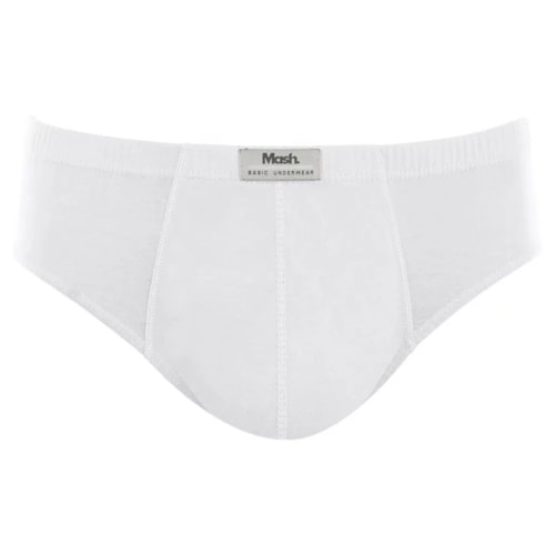 Cueca Mash Slip Algodao 074.58 Branco