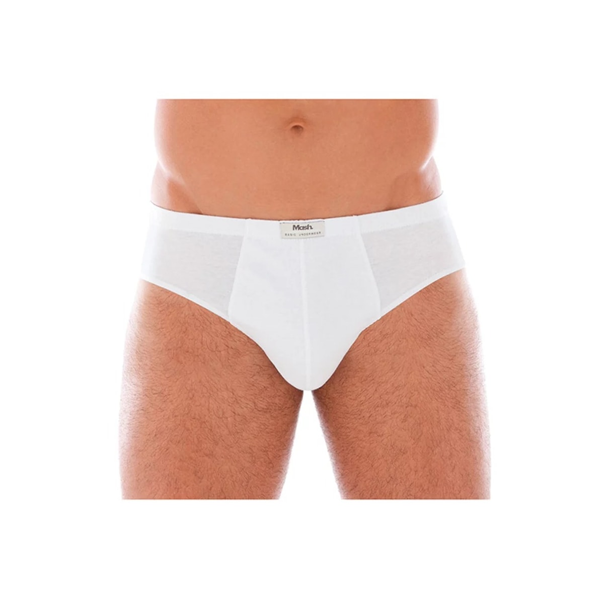 Cueca Mash Slip Algodao 074.58 Branco Cueca Mash Slip Algodao 074.58 Branco