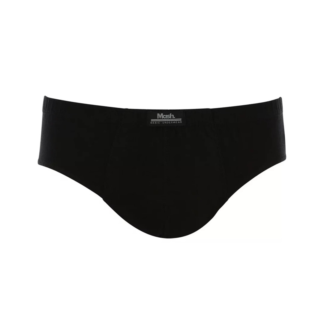 Cueca Mash Slip Algodao 074.58 Preto