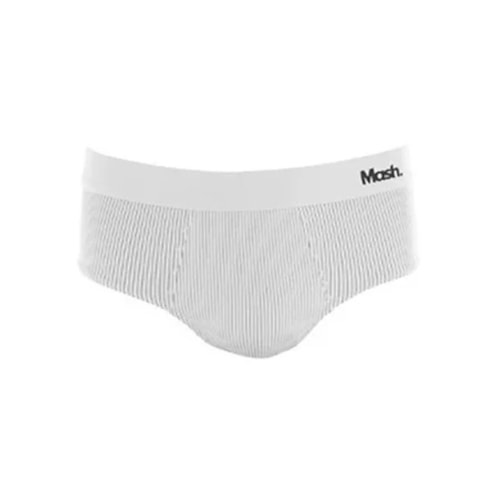 Cueca Mash Slip Poliamida 045.01 Branco