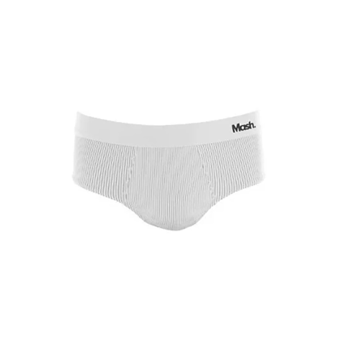 Cueca Mash Slip Poliamida 045.01 Branco