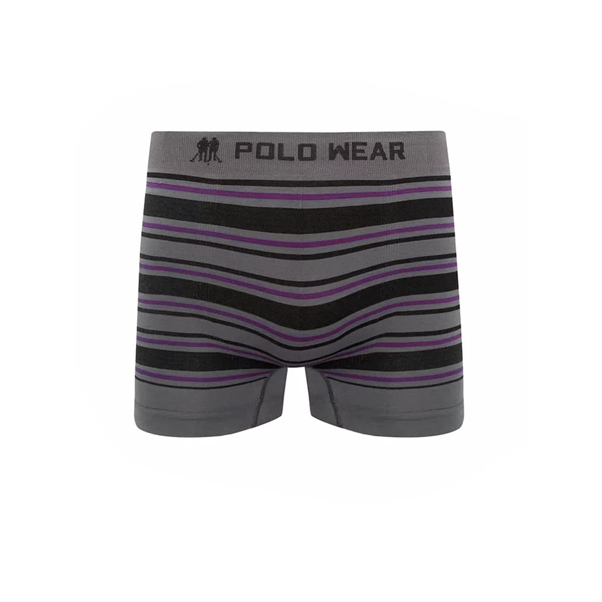 Cueca Polo Wear Boxer Microfibra Pwb21 Chumbo/Preto Cueca Polo Wear Boxer Microfibra Pwb21 Chumbo/Preto