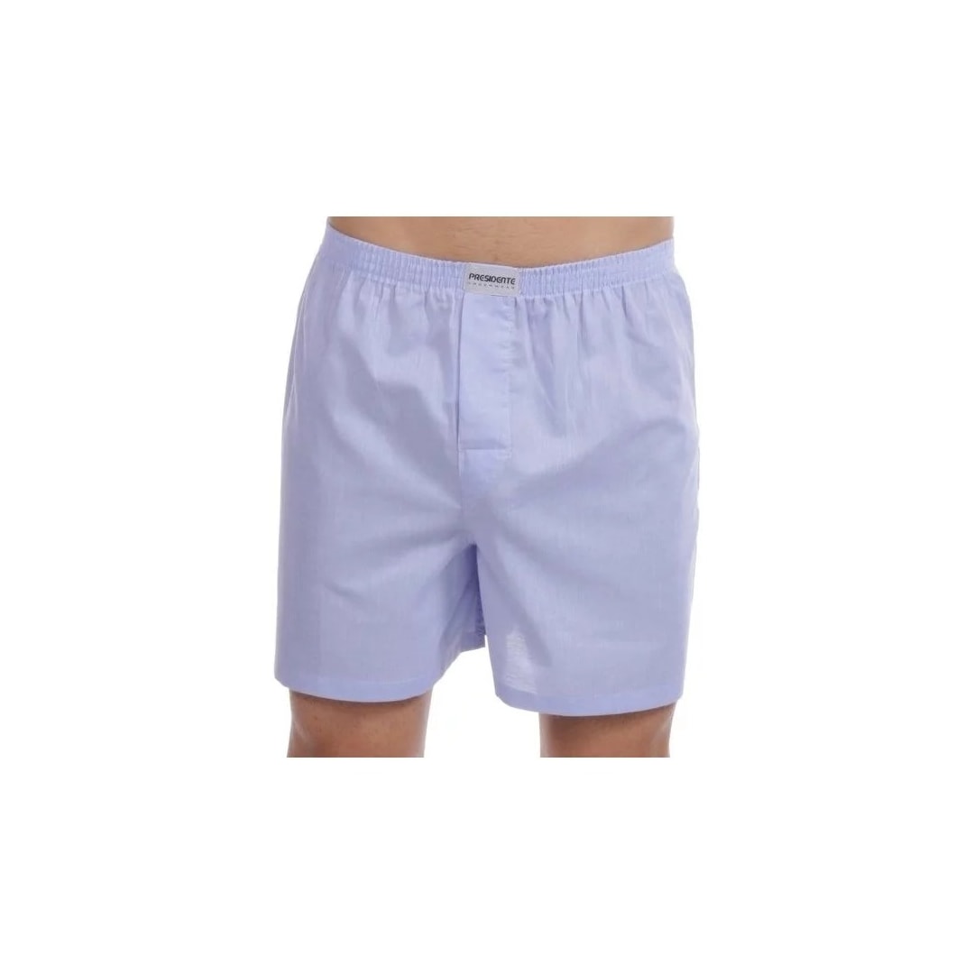 Cueca Presidente Samba Canção Boxer 100% Algodão 7891 - Cores Diversas Cueca Presidente Samba Canção Boxer 100% Algodão 7891 - Cores Diversas