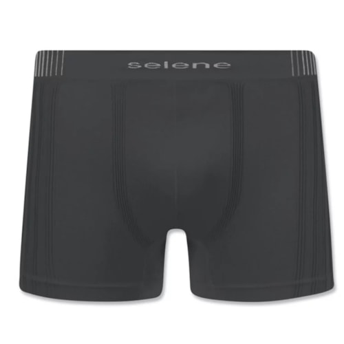 Cueca Selene Boxer Sem Costura 11170 Chumbo