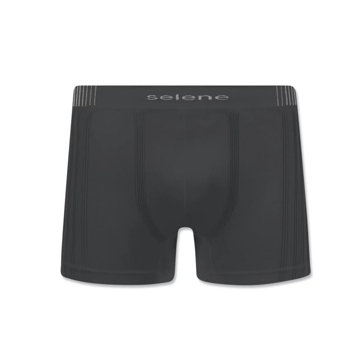 Cueca Selene Boxer Sem Costura 11170 Chumbo Cueca Selene Boxer Sem Costura 11170 Chumbo