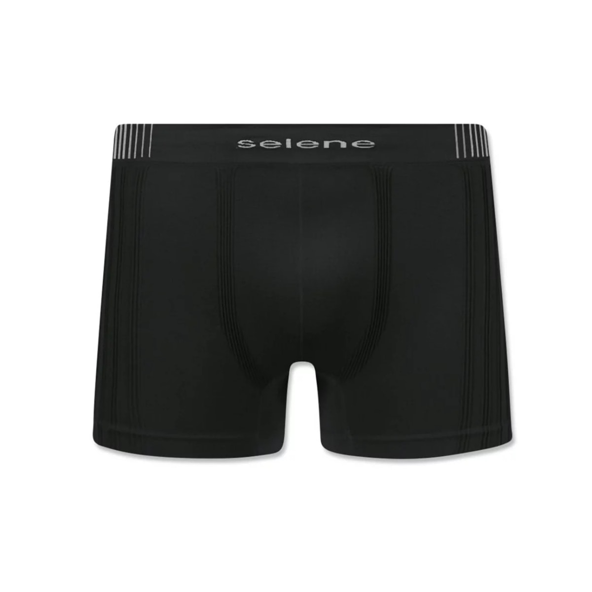 Cueca Selene Boxer Sem Costura 11170 Preto Cueca Selene Boxer Sem Costura 11170 Preto