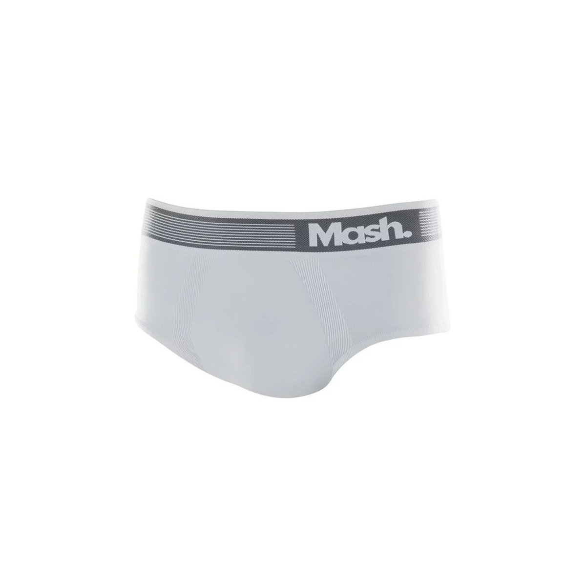 Cueca Slip Masculina Microfibra 713.02 - Mash Branco Cueca Slip Masculina Microfibra 713.02 - Mash Branco