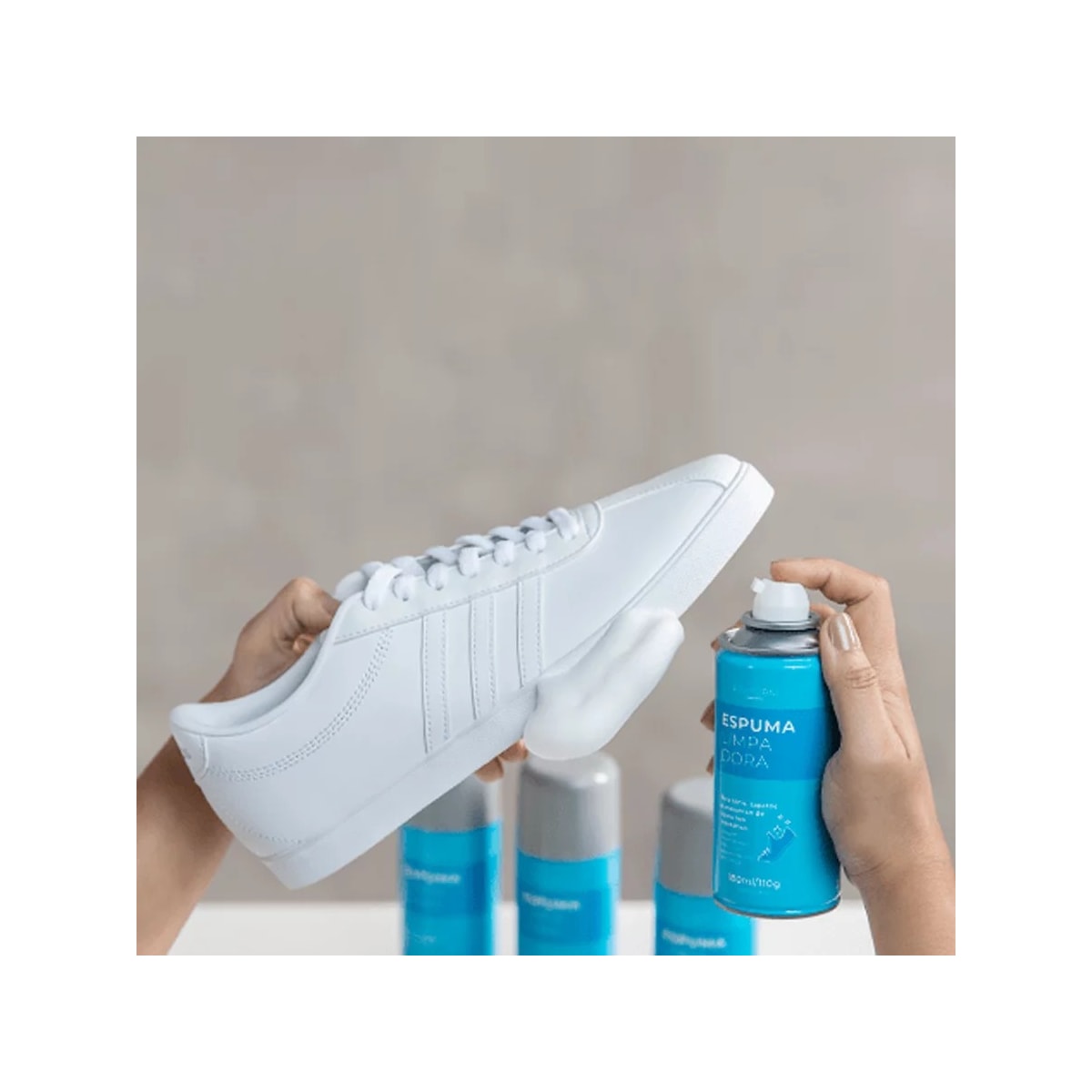 Espuma Palterm Limpadora para Calçados 326 Unica Espuma Palterm Limpadora para Calçados 326 Unica