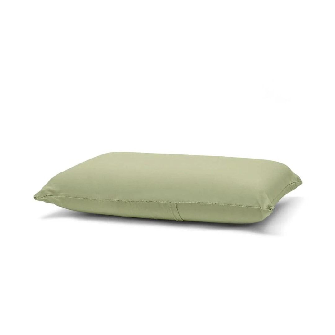 Fronha Bouton Avulsa Basic Malha Verde Musgo