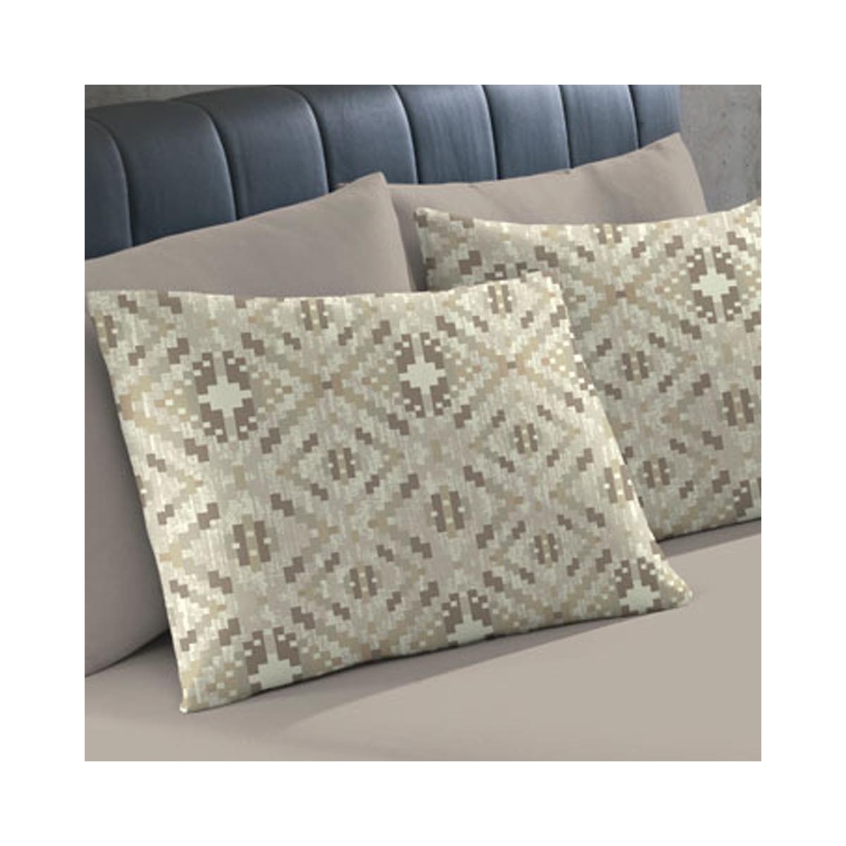 Fronha Bouton Basic Estampada Dados Bege Fronha Bouton Basic Estampada Dados Bege