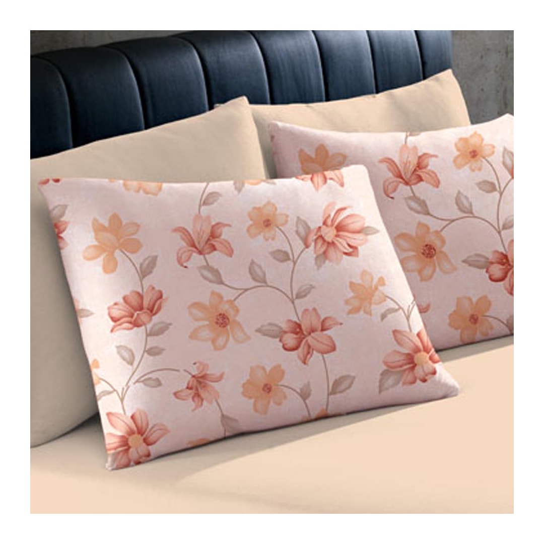 Fronha Bouton Basic Estampada Jania Coral Fronha Bouton Basic Estampada Jania Coral