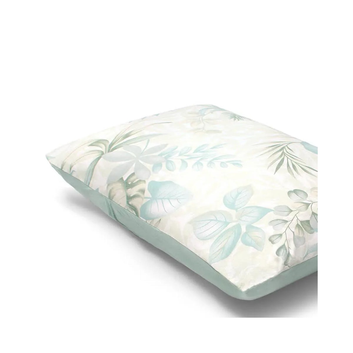 Fronha Bouton Basic Estampada Plantes Menta Fronha Bouton Basic Estampada Plantes Menta