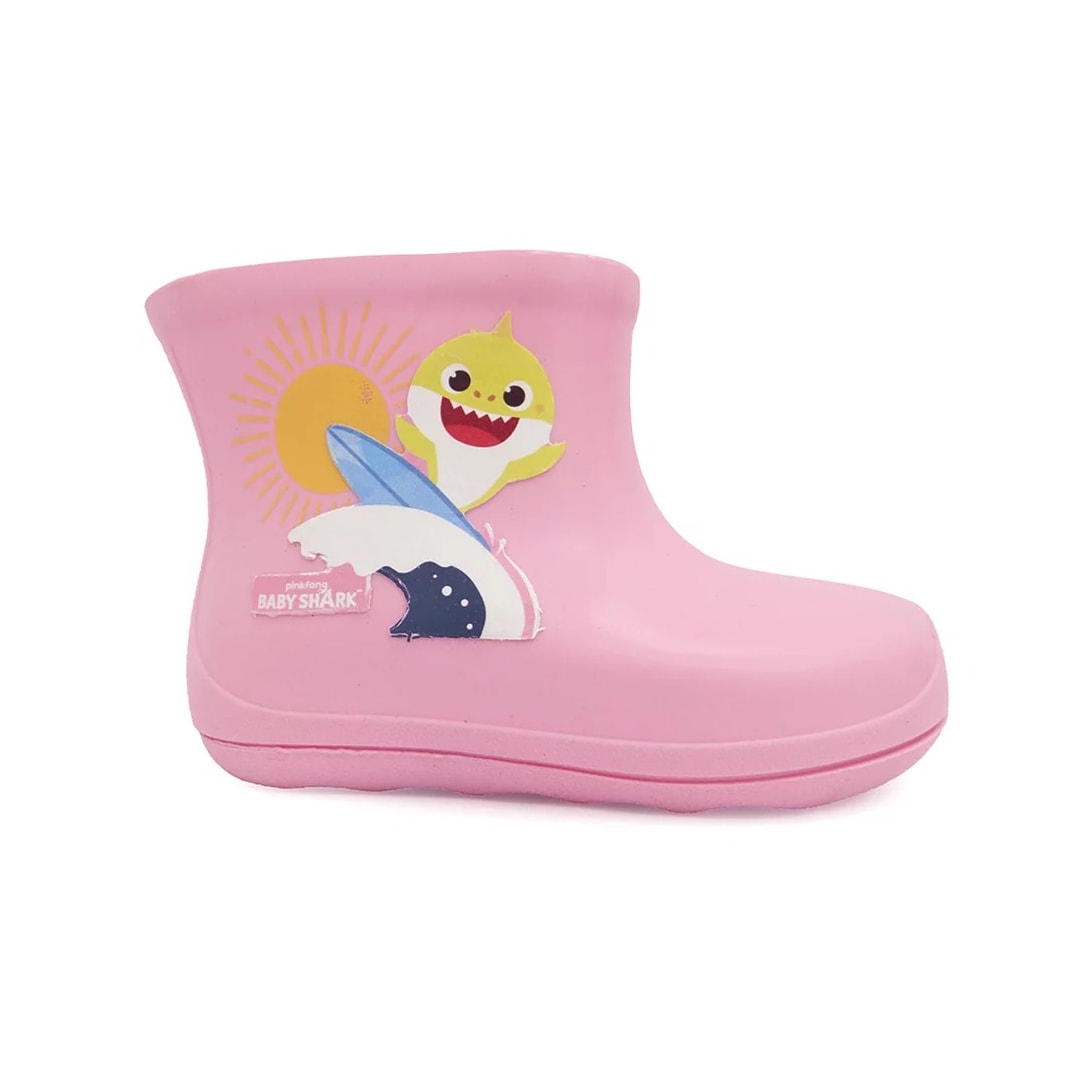 Galocha Grendene Baby Shark Splash Menina 22538 Rosa Galocha Grendene Baby Shark Splash Menina 22538 Rosa