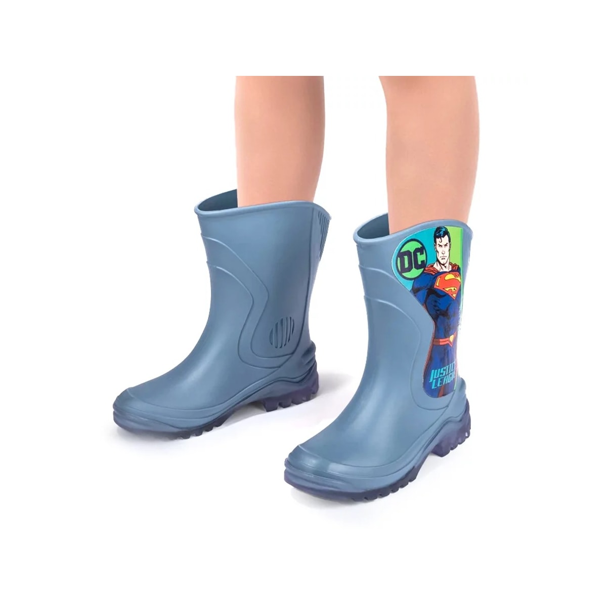 Galocha Grendene Liga da Justiça Brave Menino 22705 Azul Galocha Grendene Liga da Justiça Brave Menino 22705 Azul